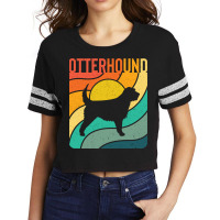 Otterhound Dog Vintage Gift Pet Lover Scorecard Crop Tee | Artistshot