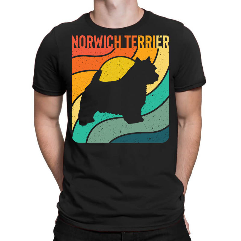 Norwich Terrier Dog Vintage Gift Pet Lover T-Shirt by rafaeltto | Artistshot