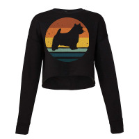 Norwich Terrier Retro Vintage Cropped Sweater | Artistshot