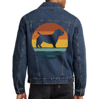 Glen Of Imaal Terrier Retro Vintage Men Denim Jacket | Artistshot