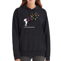 Autism Awareness T  Shirt Love Differences Awesome Autism Awareness Gi Vintage Hoodie | Artistshot