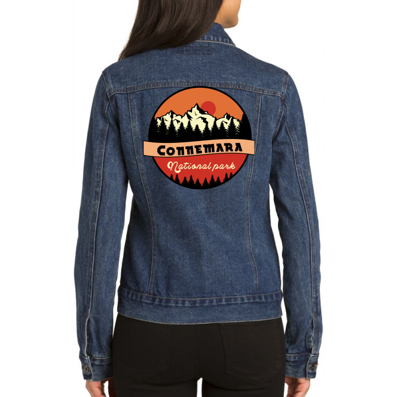 Connemara National Park,ireland Ladies Denim Jacket by RozakArt | Artistshot