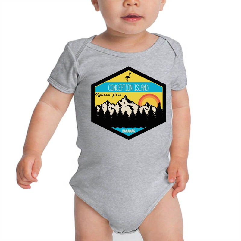 Conception Island National Park,bahamas Baby Bodysuit | Artistshot