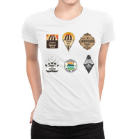 Chequamegon National Forest Usa,sign Ladies Fitted T-shirt | Artistshot