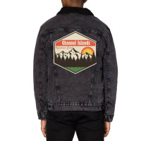 Channel Islands National Park Unisex Sherpa-lined Denim Jacket | Artistshot