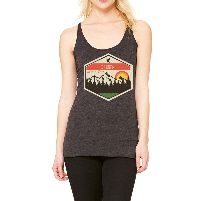 Cahuinari National Park Colombia,retro Racerback Tank by RozakArt | Artistshot