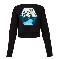 Buffalo River, National Wild And Scenic River Cropped Sweater | Artistshot