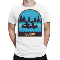 Black River, National River In Usa T-shirt | Artistshot