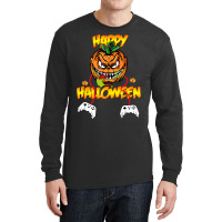 Ghosts Controller Halloween Long Sleeve Shirts | Artistshot