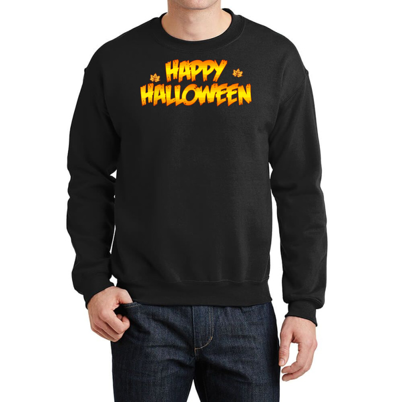 Happy Halloween Crewneck Sweatshirt by Syakiya | Artistshot