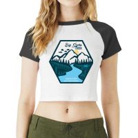 Big Jacks Creek National Wild And Scenic River, Raglan Crop Top | Artistshot