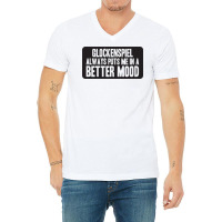 Better Mood With Glockenspiel V-neck Tee | Artistshot