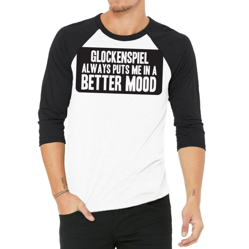 Better Mood With Glockenspiel 3/4 Sleeve Shirt by RozakArt | Artistshot