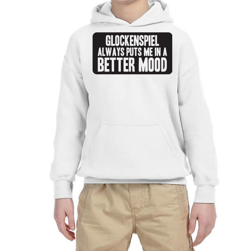 Better Mood With Glockenspiel Youth Hoodie by RozakArt | Artistshot