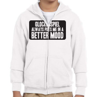 Better Mood With Glockenspiel Youth Zipper Hoodie | Artistshot