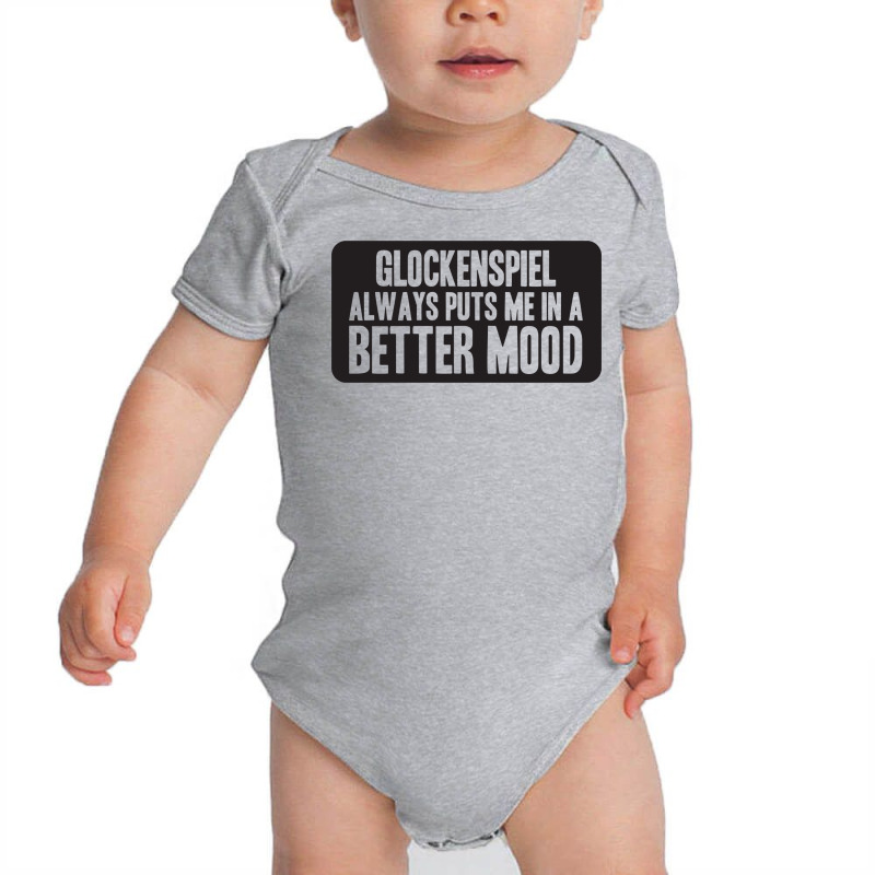 Better Mood With Glockenspiel Baby Bodysuit by RozakArt | Artistshot