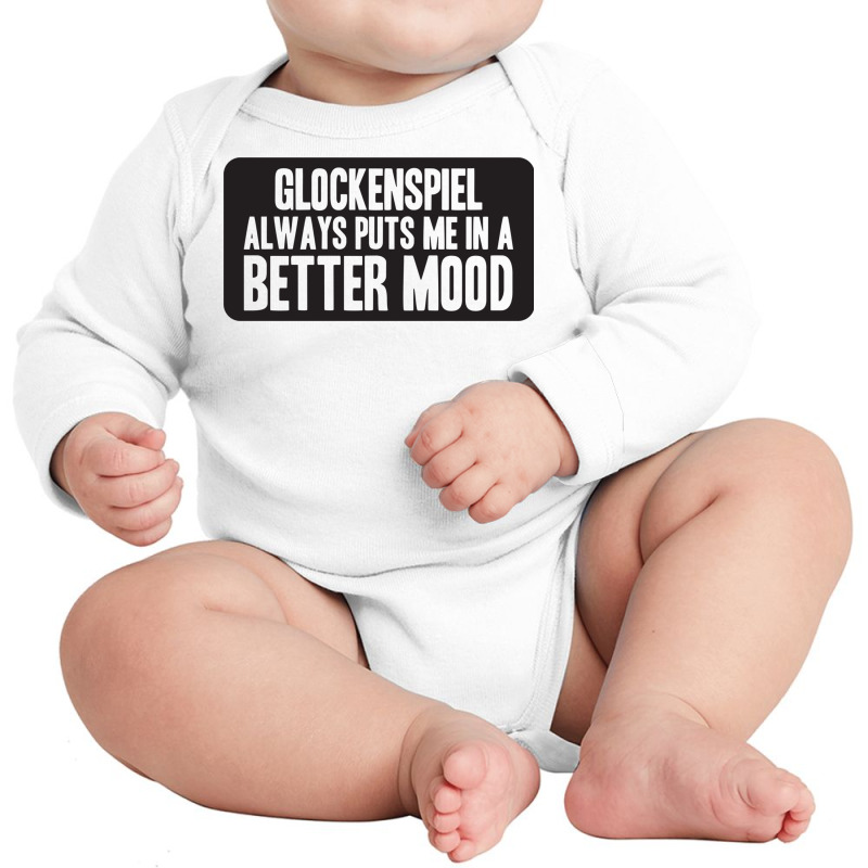 Better Mood With Glockenspiel Long Sleeve Baby Bodysuit by RozakArt | Artistshot