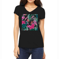 Botanical T  Shirt Botanical Fascinating Floral T  Shirt Women's V-neck T-shirt | Artistshot