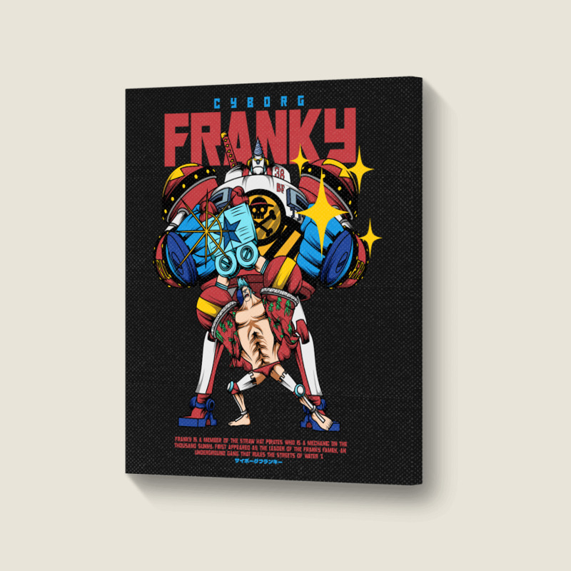 Franky Portrait Canvas Print | Artistshot