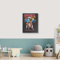 Franky Portrait Canvas Print | Artistshot