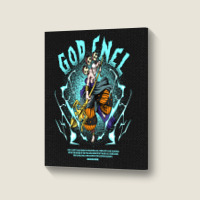 God Enel Portrait Canvas Print | Artistshot