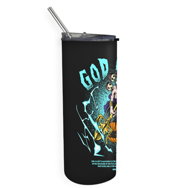 God Enel Skinny Tumbler | Artistshot