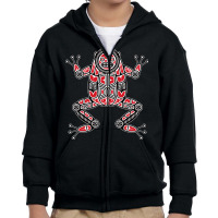 Haida Frog American Indian Native America Indigeno Youth Zipper Hoodie | Artistshot