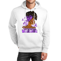 Afro Woman Sarcoidosis Cancer Warrior Unisex Hoodie | Artistshot