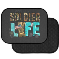 Soldier  Life Rear Car Mat | Artistshot