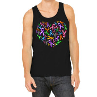 Cancer Ribbon Heart Tank Top | Artistshot