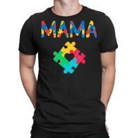 Autism Awareness T  Shirt Proud Mama Autism Awareness Design For Moms T-shirt | Artistshot