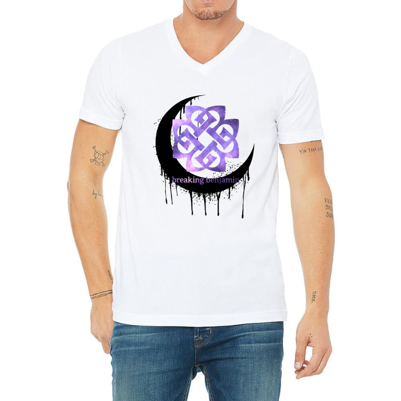 Breaking Benjamin V-Neck Tee by sladeca | Artistshot