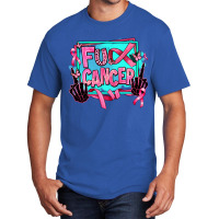 Fuck Cancer Basic T-shirt | Artistshot