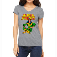 Alpha Flight Shaman Women's V-neck T-shirt | Artistshot