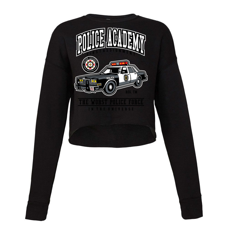 Police Academy Cropped Sweater by Rob Store | Artistshot