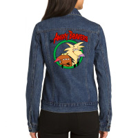 The Angry Beavers V.2 Ladies Denim Jacket | Artistshot