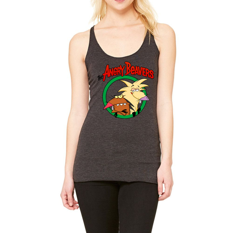 The Angry Beavers V.2 Racerback Tank by Rob Store | Artistshot