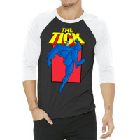 The Tick Cartoon 3/4 Sleeve Shirt | Artistshot