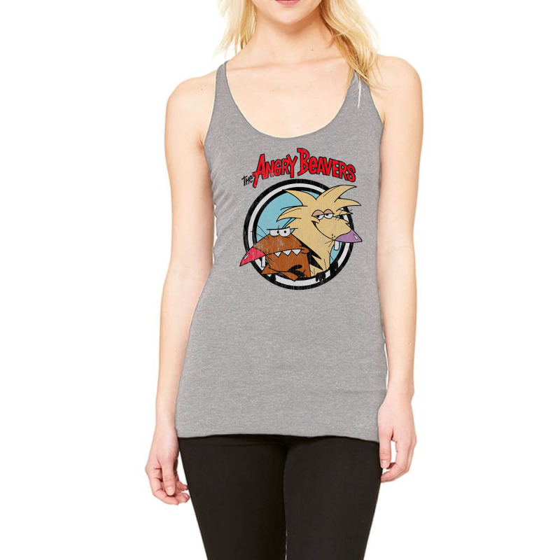 Vintage Angry Beavers Racerback Tank by Rob Store | Artistshot