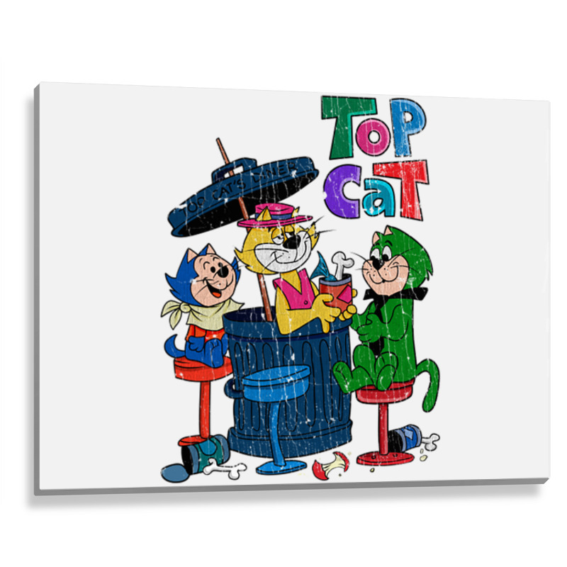 Vintage Top Cat Metal Print Horizontal | Artistshot