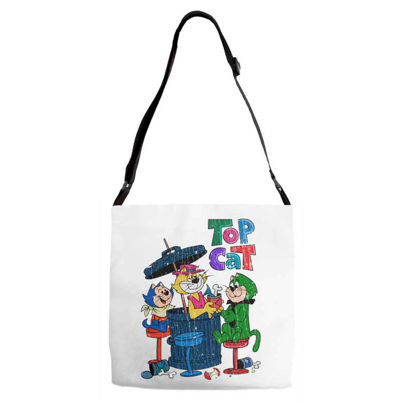 Vintage Top Cat Adjustable Strap Totes | Artistshot