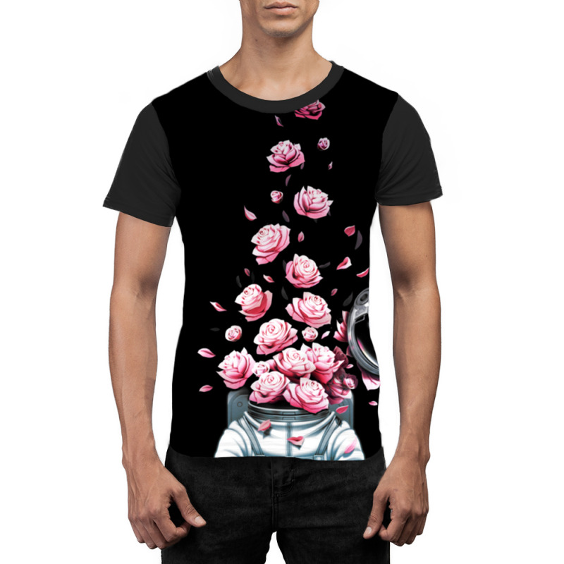 Astro Meditation Roses Graphic T-shirt by Jeorge | Artistshot