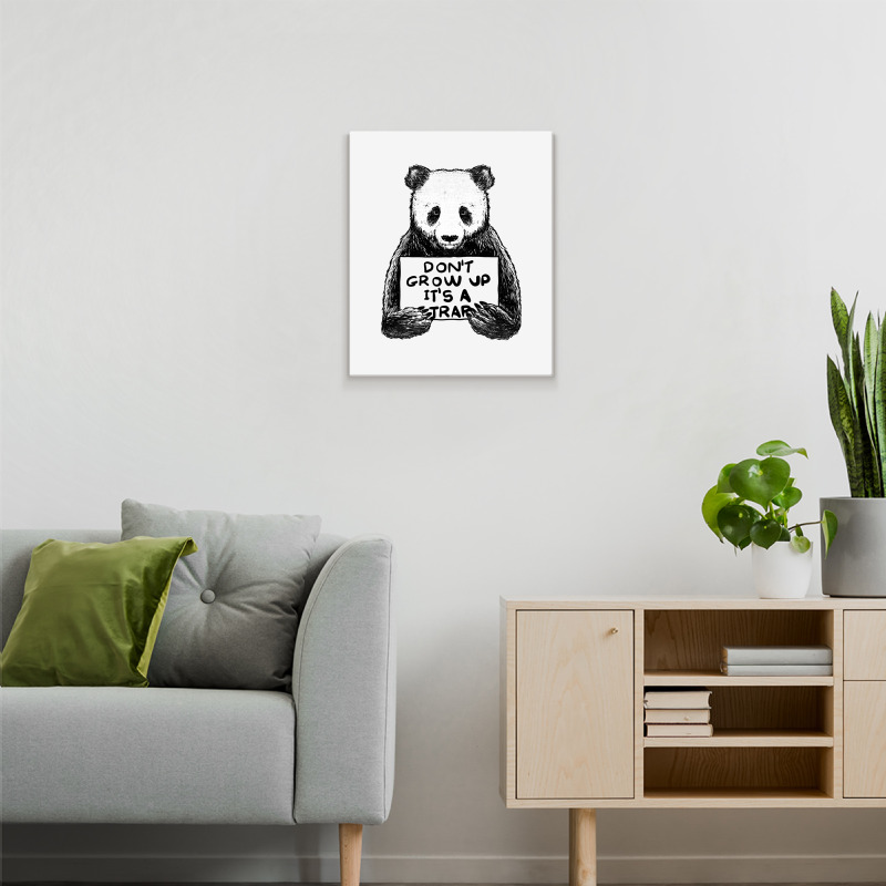 Don T Grow Up It S A Trap Metal Print Vertical | Artistshot