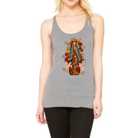 Christmas Our Lady Of Guadalupe With Angels Racerback Tank | Artistshot