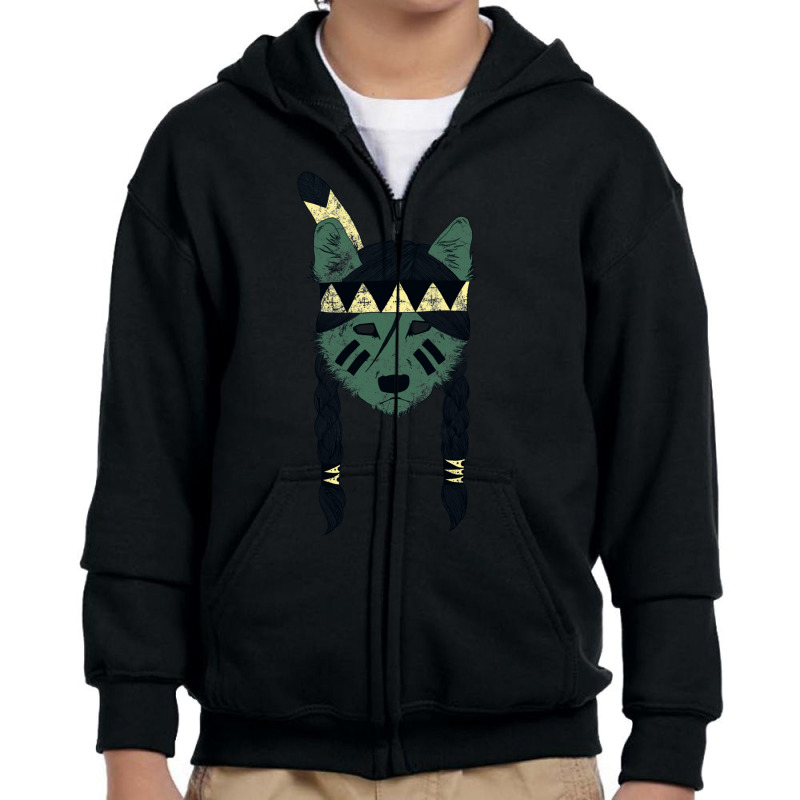 Green Skin Youth Zipper Hoodie | Artistshot