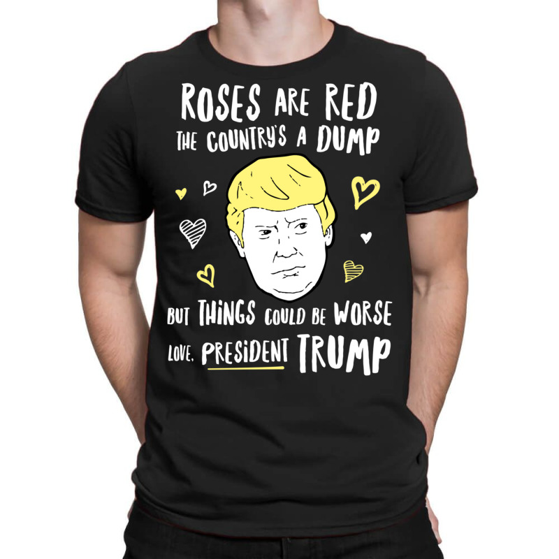 Donald Trump Valentines Day Card T-shirt | Artistshot