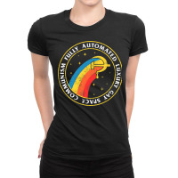 Fully Automated Luxury Gay Space Communism Ladies Fitted T-shirt | Artistshot