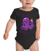 Having A Kraken Time Baby Bodysuit | Artistshot