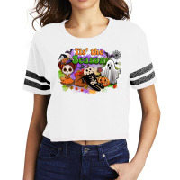 Tis The Season Halloween Scorecard Crop Tee | Artistshot