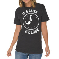 It S Gains O Clock Vintage T-shirt | Artistshot